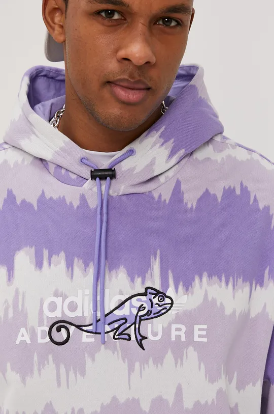 фіолетовий Бавовняна кофта adidas Originals