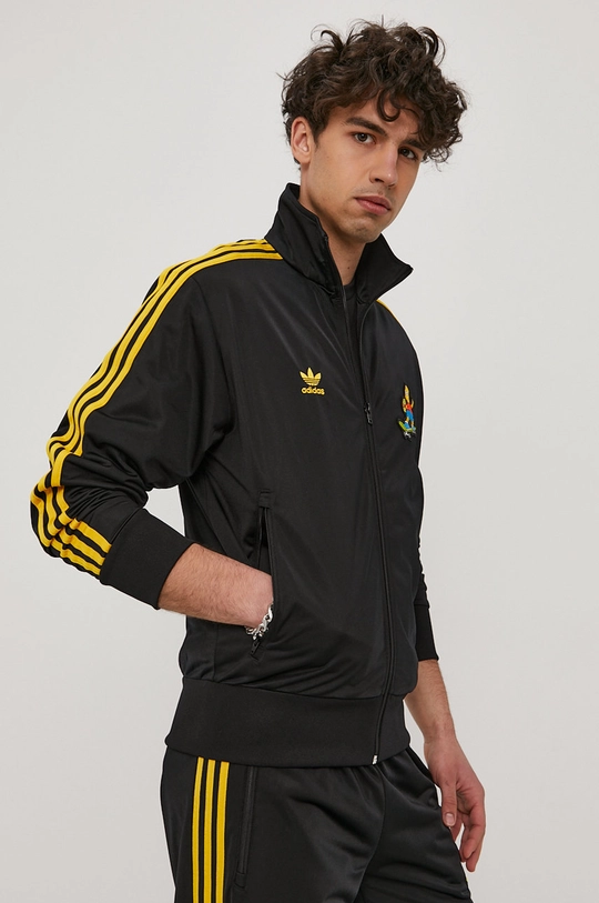 čierna Mikina adidas Originals HA5814 Pánsky