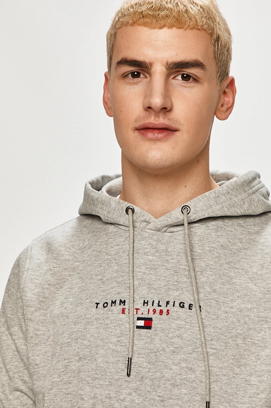 sivá Tommy Hilfiger - Bavlnená mikina