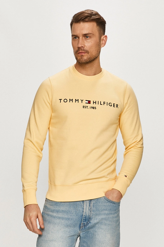 žltá Tommy Hilfiger - Mikina Pánsky