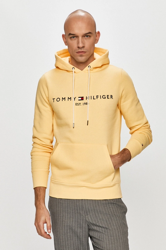 žltá Tommy Hilfiger - Mikina Pánsky