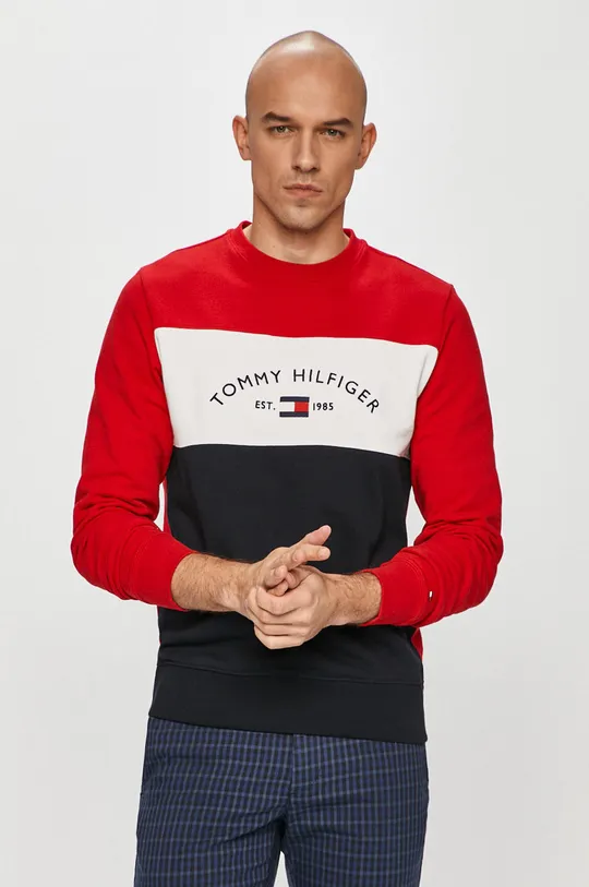 multicolor Tommy Hilfiger - Bluza bawełniana Męski