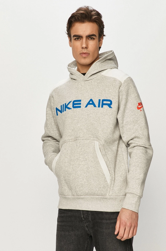 sivá Nike Sportswear - Mikina Pánsky