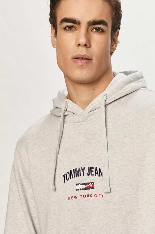 sivá Tommy Jeans - Mikina Pánsky