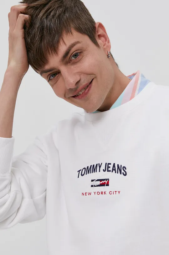 белый Хлопковая кофта Tommy Jeans