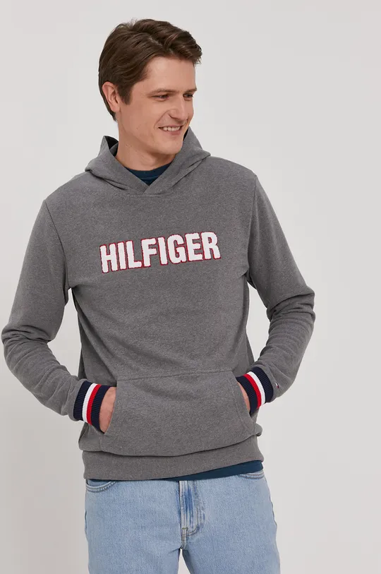 Mikina Tommy Hilfiger sivá