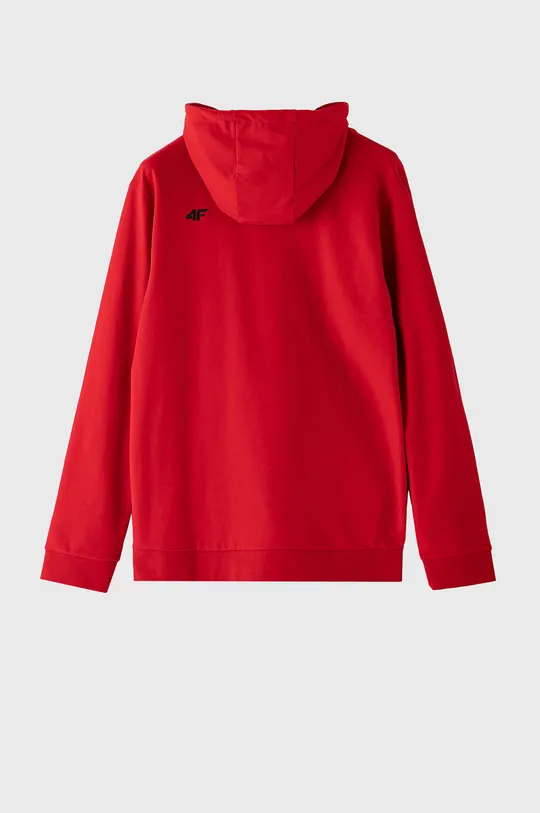 4F - Bluza czerwony