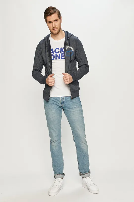 Produkt by Jack & Jones - Mikina tmavomodrá