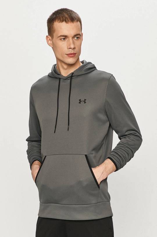 siva Under Armour bluza Moški