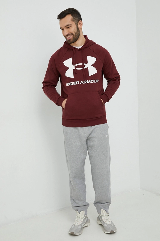 Under Armour bluza bordowy