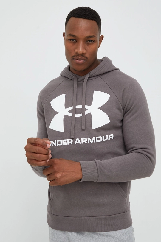 brązowy Under Armour bluza Męski