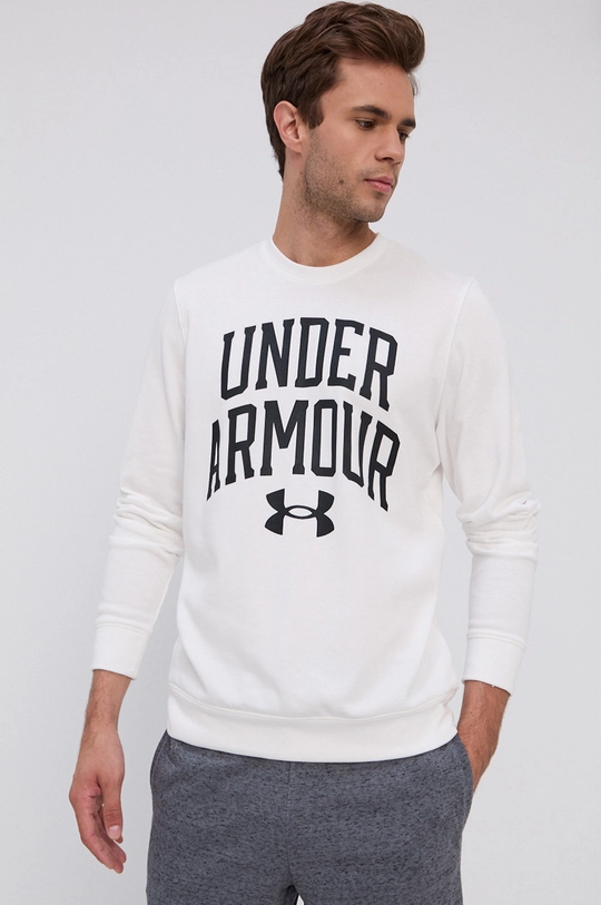 biela Mikina Under Armour 1361561 Pánsky