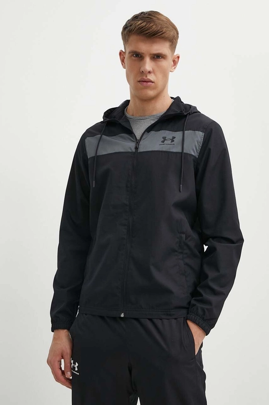 čierna Under Armour - Bunda 1361621 Pánsky