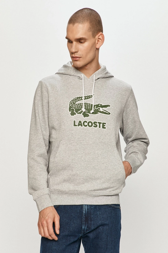 szary Lacoste Bluza SH0064 Męski