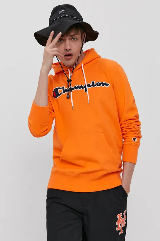 pomarańczowy Champion - Bluza bawełniana 214183 Męski