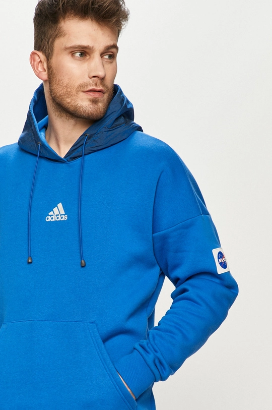 niebieski adidas Performance - Bluza GQ2224