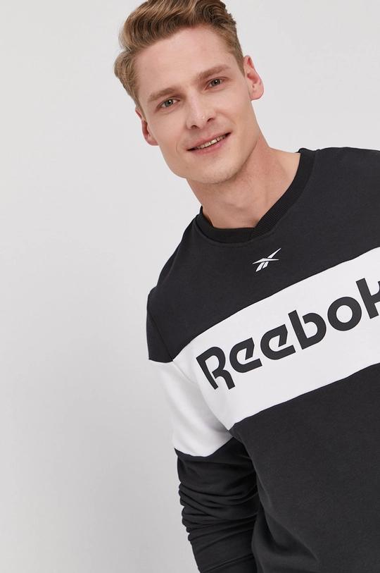 чёрный Кофта Reebok GJ0133