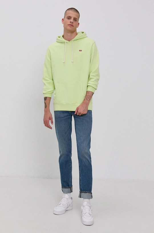 Levi's cotton sweatshirt green