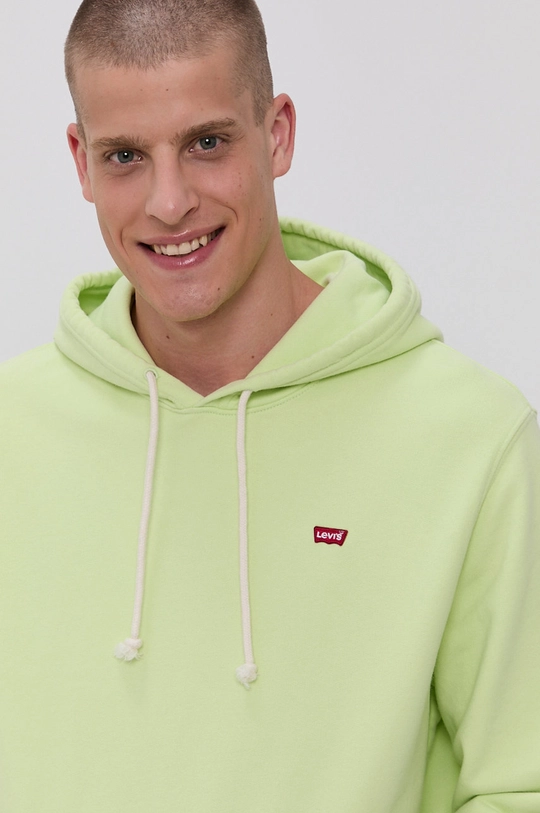 green Levi's cotton sweatshirt