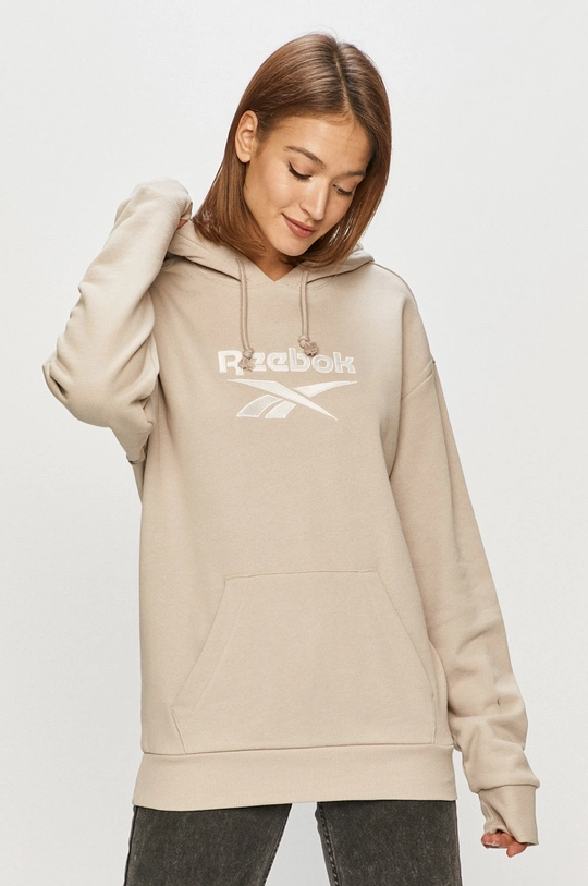 Reebok Classic - Bluza bawełniana GU3880 Materiał zasadniczy: 100 % Bawełna, Ściągacz: 95 % Bawełna, 5 % Elastan