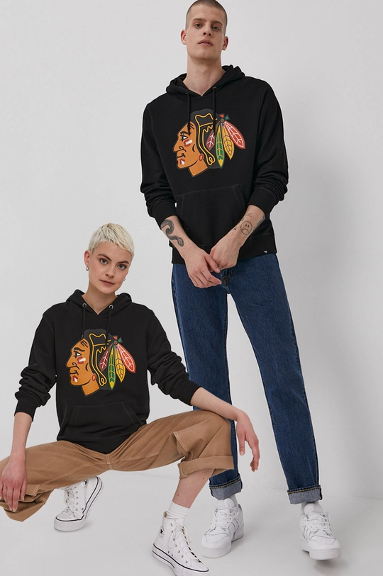 чёрный Кофта 47 brand Unisex