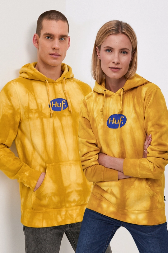 žltá Mikina HUF Unisex