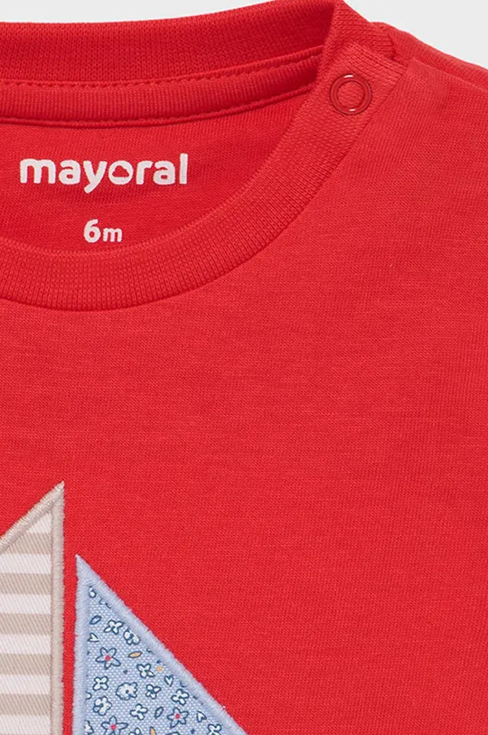 červená Mayoral - Detské tričko s dlhým rukávom