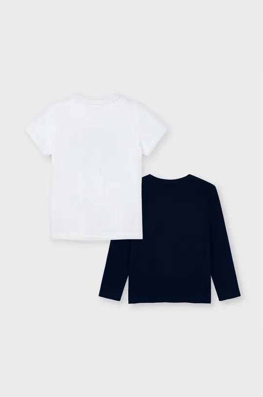 biela Mayoral - Sada - Tričko s dlhým rukávom a detské tričko