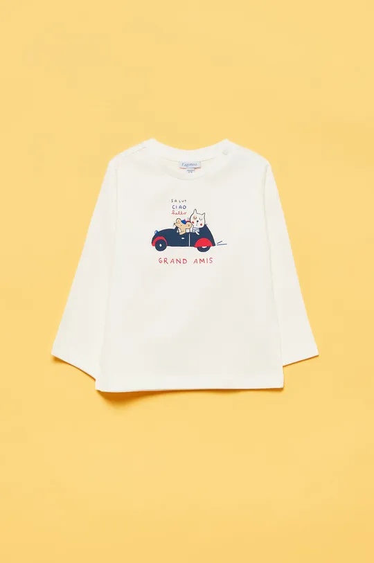 biela OVS - Detské tričko s dlhým rukávom Chlapčenský