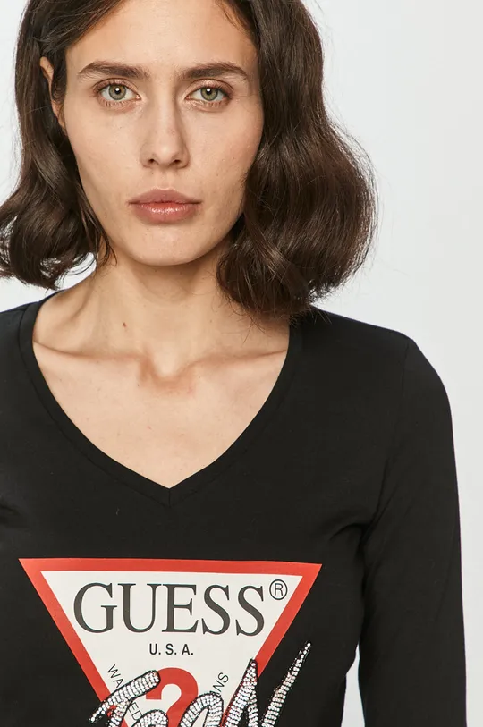 μαύρο Guess - Longsleeve