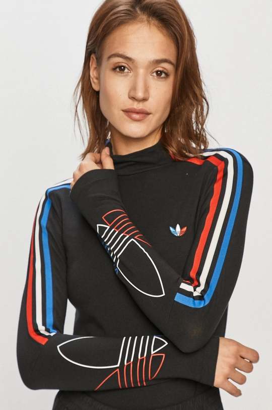 czarny adidas Originals - Longsleeve GN2859