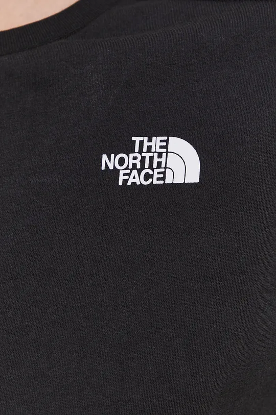чёрный Лонгслив The North Face