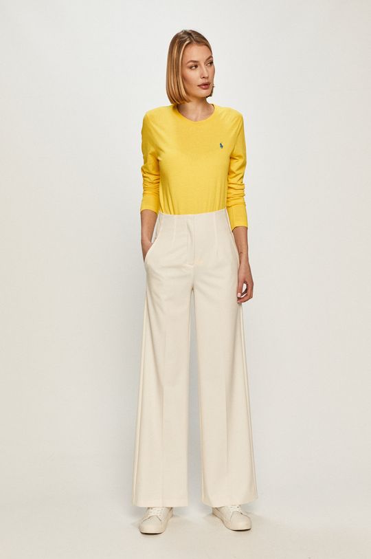 Polo Ralph Lauren - Блуза с дълги ръкави жълт