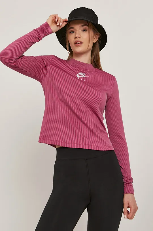 różowy Nike Sportswear - Longsleeve Damski