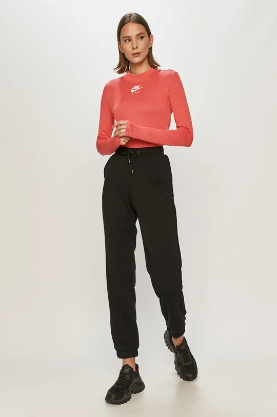 Nike Sportswear - Tričko s dlhým rukávom ružová