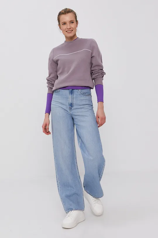 Nike Sportswear - Tričko s dlhým rukávom fialová