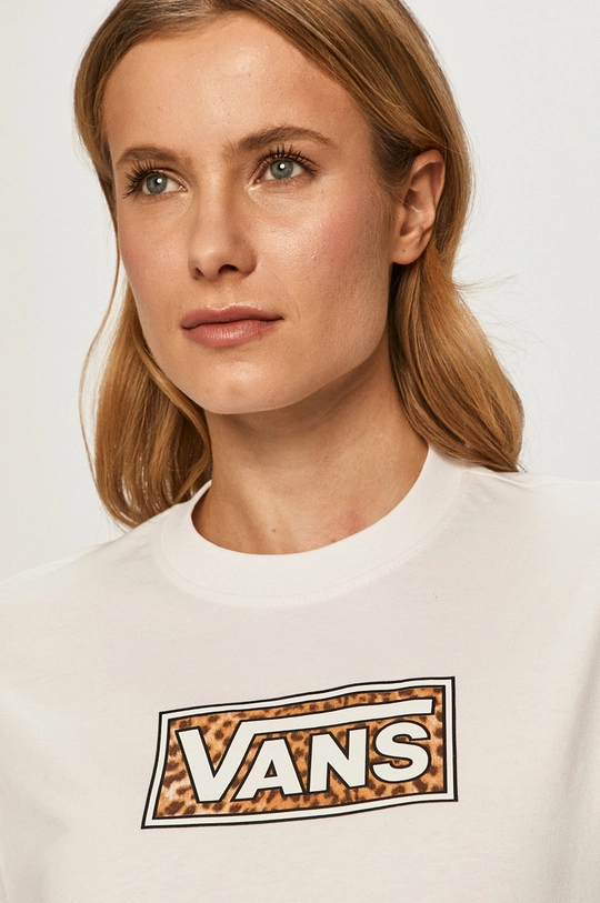 biały Vans - Longsleeve