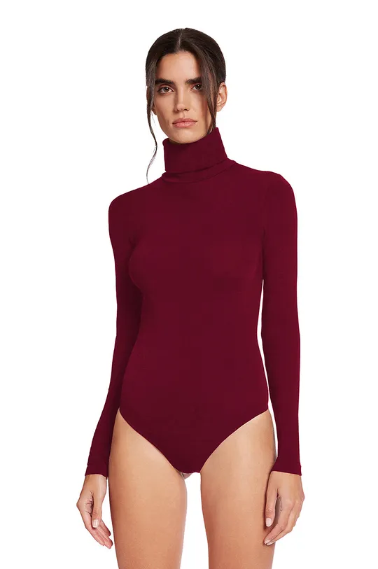 μπορντό Wolford - Longsleeve Colorado Γυναικεία