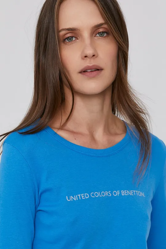 niebieski United Colors of Benetton Longsleeve