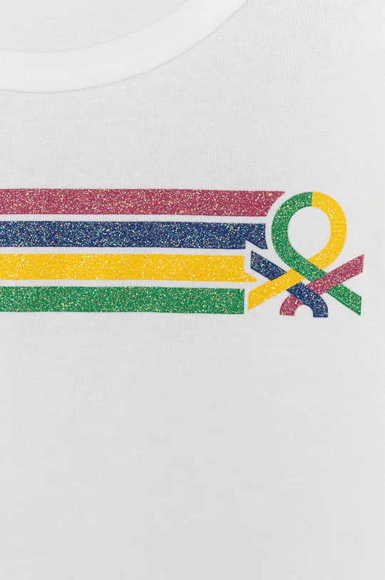 Detské tričko s dlhým rukávom United Colors of Benetton  100% Bavlna