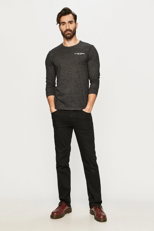 Tom Tailor - Longsleeve czarny