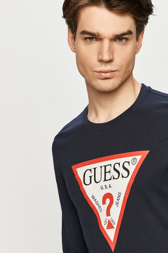 σκούρο μπλε Guess - Longsleeve