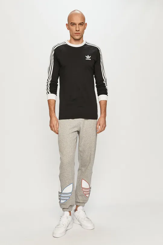 adidas Originals - Tričko s dlhým rukávom čierna