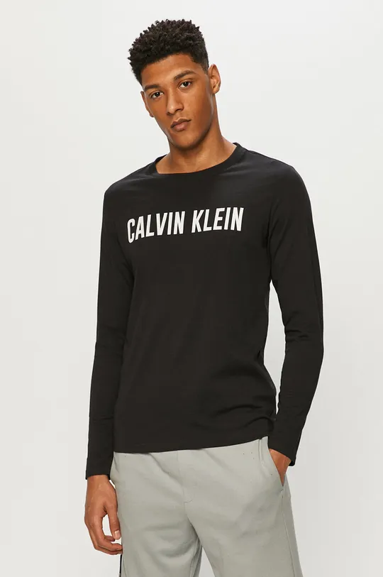 чёрный Calvin Klein Performance - Лонгслив
