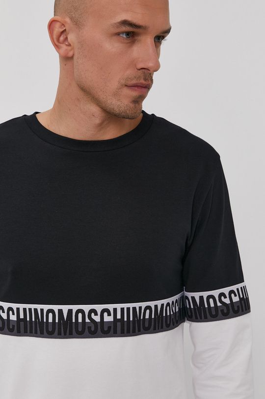 černá Tričko s dlouhým rukávem Moschino Underwear