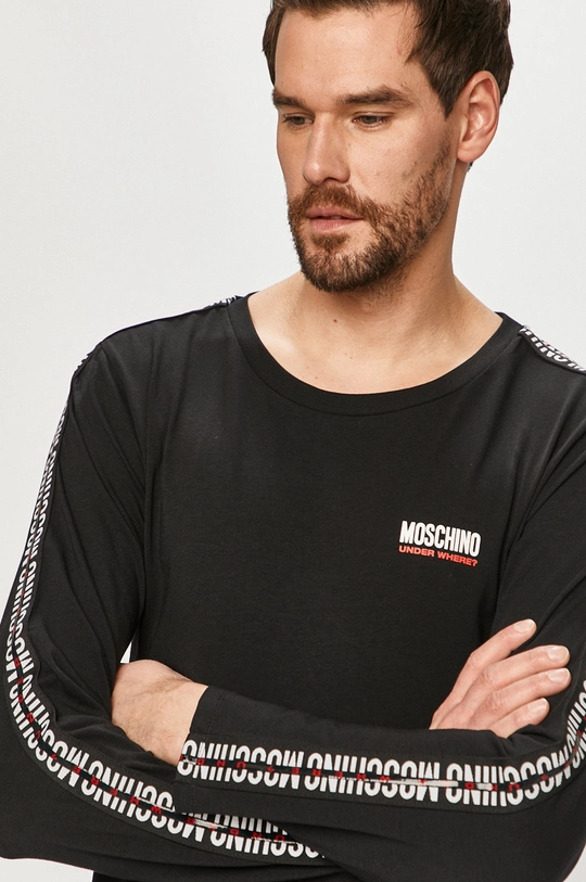 czarny Moschino Underwear - Longsleeve