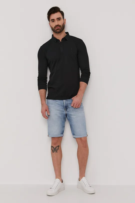 Trussardi Jeans - Лонгслів чорний
