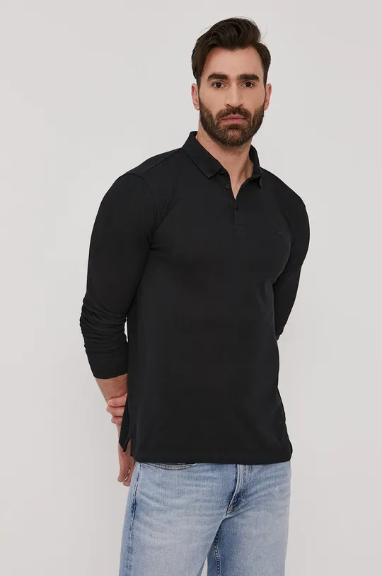 czarny Trussardi Jeans - Longsleeve