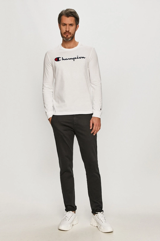 Champion - Longsleeve 214725 biały