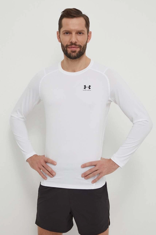 белый Лонгслив для тренировок Under Armour Мужской